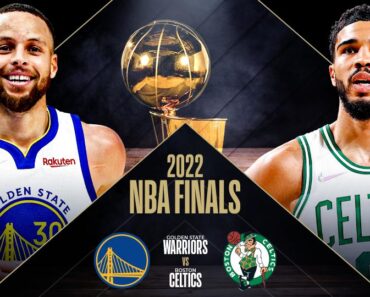 Une Finale Nba 2022 Entre Les Golden States Warrios Et Les Boston De Celtics.