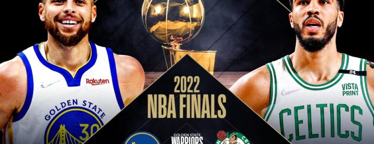 Une Finale Nba 2022 Entre Les Golden States Warrios Et Les Boston De Celtics.