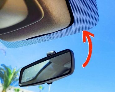 Voici à quoi servent les points noirs sur le pare-brise de la voiture