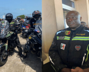 Le Nigérian Qui Avait Promis De Conduire Sa Moto De Londres À Lagos Arrive Enfin…