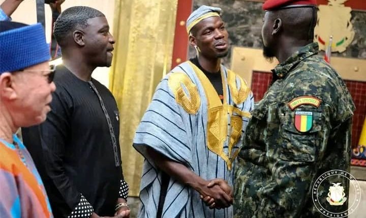 Guinee Le Colonel Doumbouya Paul Pogba Artistes Salif Keita Akon