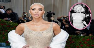 Kim Kardashian Accusée D&Rsquo;Avoir Saboté La Robe Iconique De Marilyn Monroe : Photos