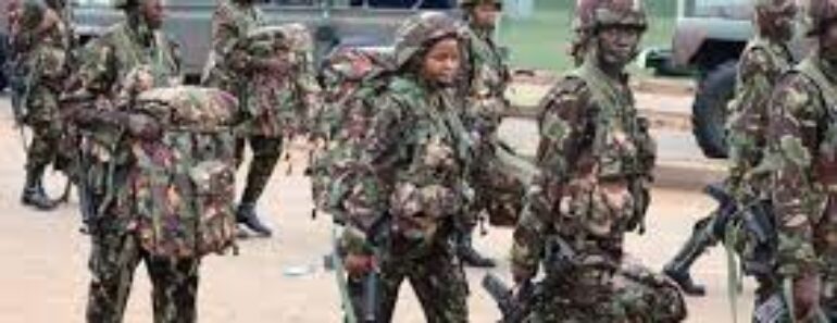 Le Kenya deploiement force regionale contre les rebelles RD Congo 770x297 - Le Kenya appelle au déploiement d'une force régionale contre les rebelles de la RD Congo