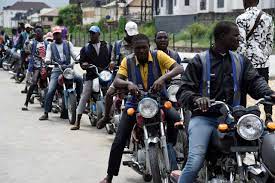 Le Nigeria Motos Taxis Lagos