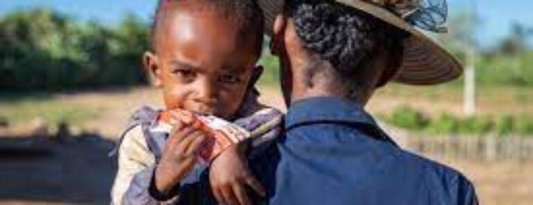 Les Enfants Éthiopiens Souffrent De Malnutrition Sévère