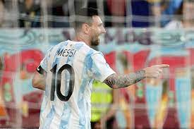 Lionel Messi Buts Contre Estonie 2022