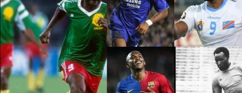 Football : Voici Les 5 Meilleurs Buteurs Africains De Tous Les Temps 2022