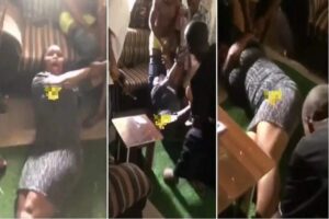 Nigeria : Une Jeune Femme Battue Par Son Petit Ami Pour L’avoir Trompé (Vidéo)