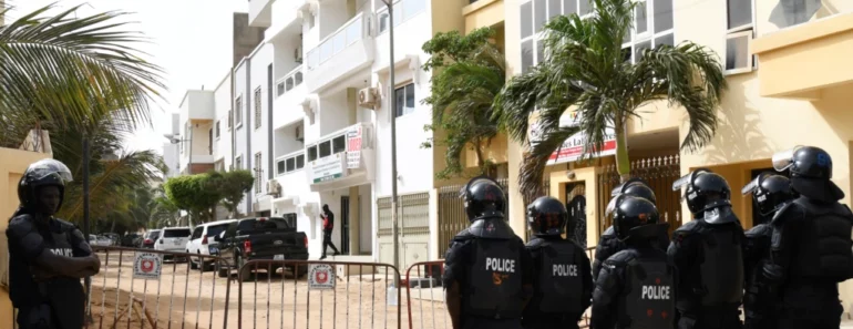 Sénégal:  La Police Autour Du Domicile De L&Rsquo;Opposant Sonko À Dakar
