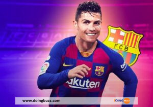 Cristiano Ronaldo Est En Contact Avec Le Fc Barcelone