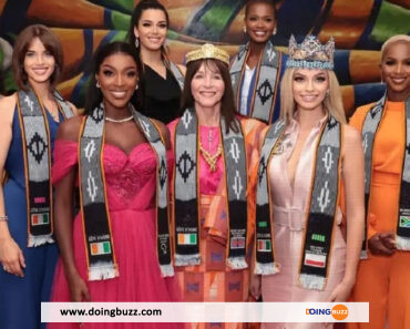 Côte D&Rsquo;Ivoire : La Délégation De Miss Monde Honorée Par Les Autorités Traditionnelles