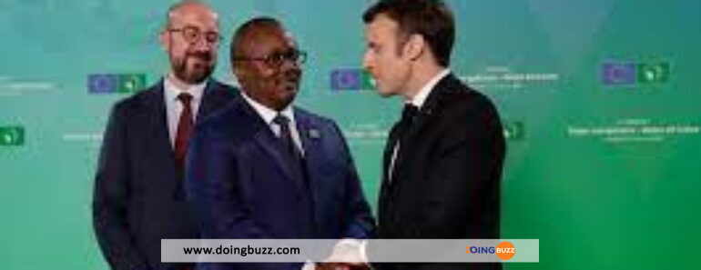 Macron A Reçu Un Accueil Retentissant En Guinée Bissau