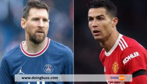 Messi « Chasse » Cristiano Ronaldo De Manchester United