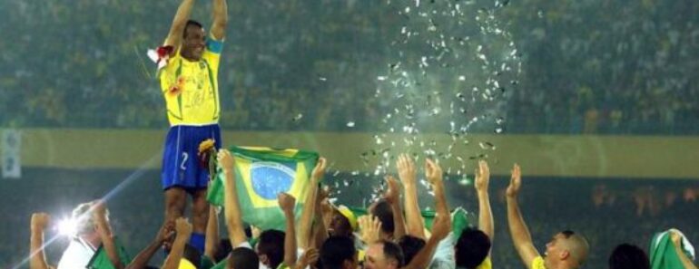 Coupe Du Monde : L&Rsquo;Équipe Du Brésil 2002 Célèbre  Le Vingtième Anniversaire De Son Triomphe (Photo)