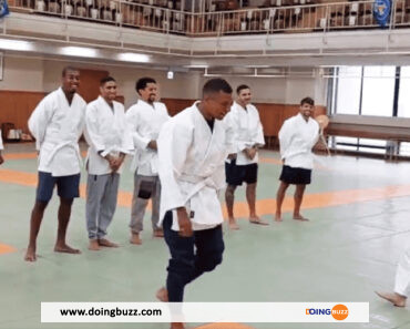 Kylian Mbappé s’essaie au judo et fait un geste inattendu qui devient viral (vidéo)