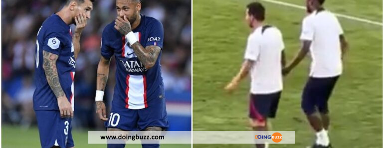 PSG : Messi et Neymar semblent comploter contre Mbappé (Vidéo)