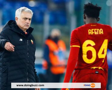 L’as Roma : Felix Afena-Gyan Accusé, José Mourinho Prend Sa Défense
