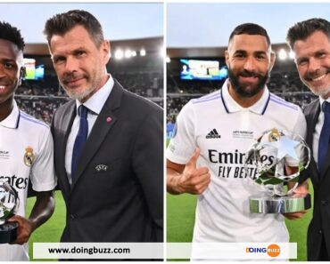 Real Madrid : Karim Benzema Et Vinicius Junior, Récompensés Par L&Rsquo;Uefa