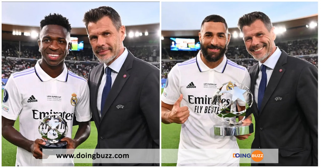 Real Madrid : Karim Benzema Et Vinicius Junior, Récompensés Par L'Uefa