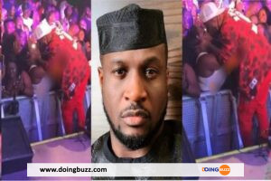 « Effet Tayc » : Peter Okoye Alias Mr P Embrasse Une Fan En Plein Concert (Vidéo)