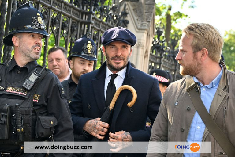 David Beckham Queue Plus De 12 Heures Cercueil De La Reine
