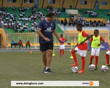 École De Foot Du Psg Au Rwanda: Les Enfants Espèrent Être Comme Messi Et Mbappé