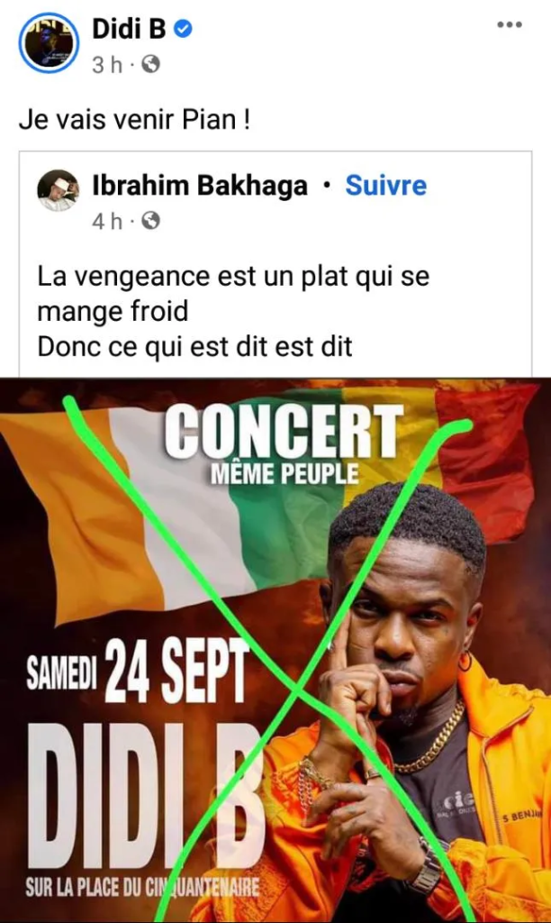 image 63 - Didi B boycotté : Le rappeur risque de ne pas de faire son concert au Mali