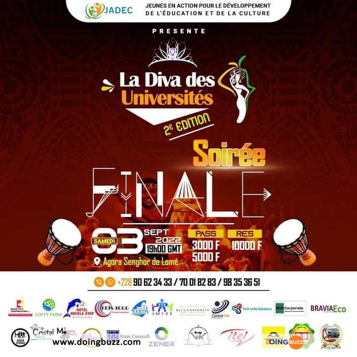 La Diva Des Universités : Un Évènement Culturel Pour Valoriser La Culture Et La Femme Togolaise