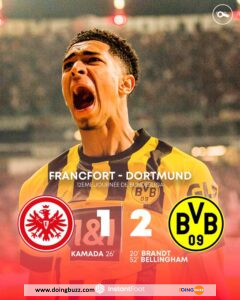 Le Borussia Dortmund Remporte Face À Eintracht