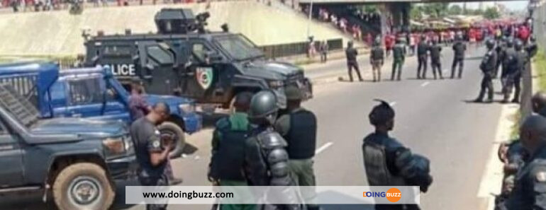 Guinée : Affrontements Entre Manifestants Et Forces De L’ordre Après L&Rsquo;Appel Du Fndc