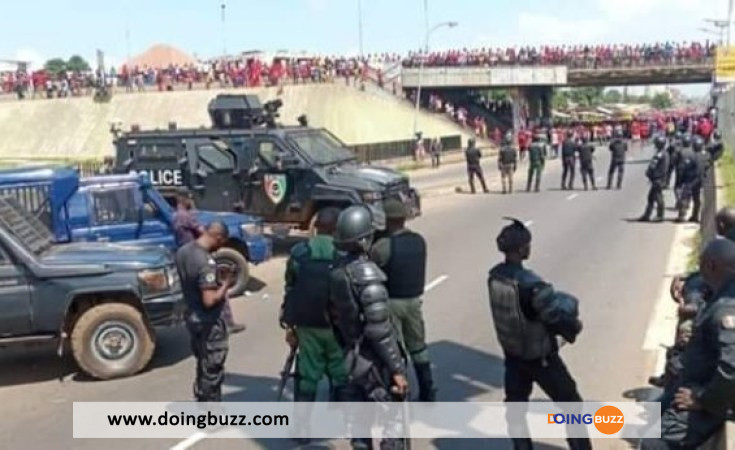 Guinee Affrontements Entre Manifestants Et Forces De Lordre Apres Lappel Du Fndc