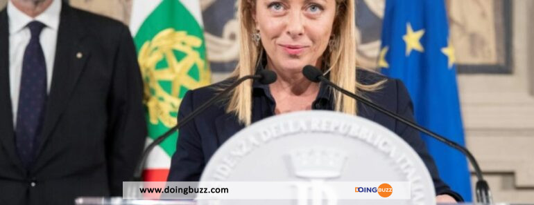 Italie : Giorgia Meloni Devient Premier Ministre, Annoncée Par Le Gouvernement