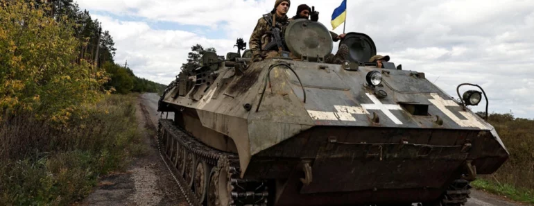 L’armée Ukrainienne Continue De Mener Sa Contre-Offensive Dans La Région De Donbass Et Met La Pression Dans Le Sud Du Pays