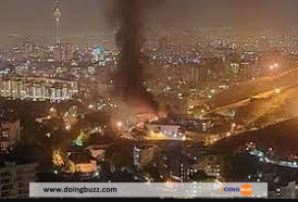 Incendie Prison Evine Evine A Teheran