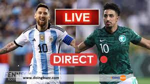 Coupe Du Mondedirect Live Argentine Arabie Saoudite Regardermatch En Direct