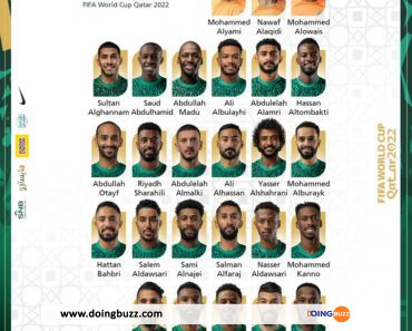 Coupe Du Monde : Voici La Liste Des 26 Joueurs De L&Rsquo;Arabie Saoudite