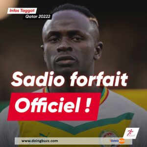 Coupe Du Monde 2022 : Sadio Mané Est Officiellement Forfait