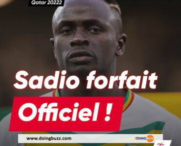 Coupe du monde 2022 : Sadio Mané est officiellement forfait