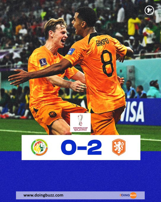 Coupe Du Monde : Les Pays-Bas S'Imposent Au Sénégal