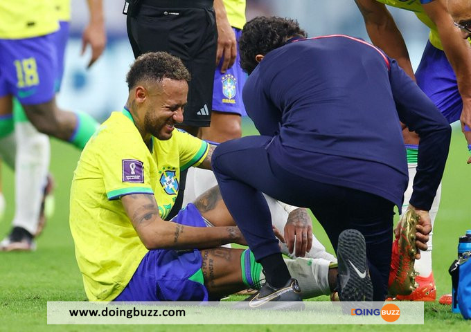 Coupe Du Monde 2022 : Neymar Sort Sur Blessure, Le Brésil Inquiet !