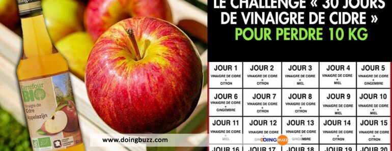 Régime De Vinaigre De Cidre De Pomme Pour Perdre 8 Livres En 30 Jours