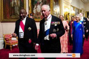 Le Roi Charles Iii Accueille Ramaphosa D&Rsquo;Afrique Du Sud