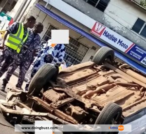 Bénin : Grave Accident De Circulation À Cotonou (Photo)