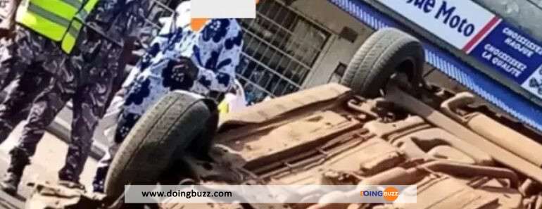 Bénin : Grave Accident De Circulation À Cotonou (Photo)