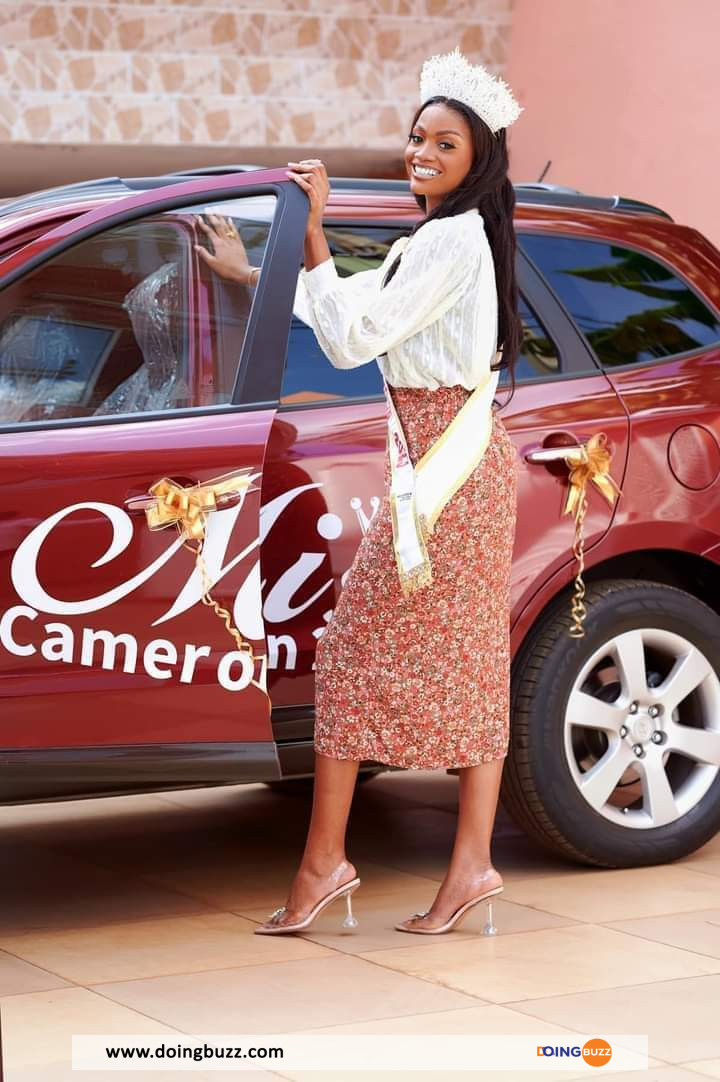 La Miss Cameroun 2023 reçoit sa voiture toute neuve (les photos)