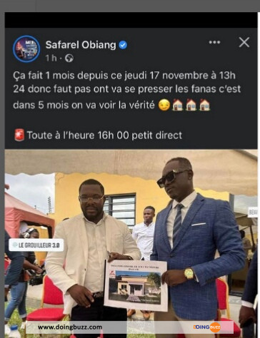 Maison Primud : Safarel Obiang Envoie Un Message À Molare