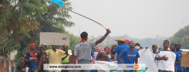 Rdc : Une Manifestation À Goma Après « L’accord De Paix De Luanda »