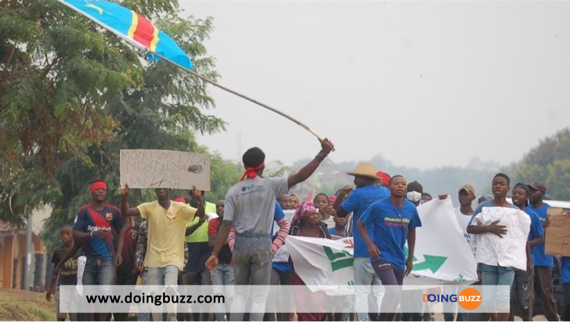Rdc : Une Manifestation À Goma Après « L’accord De Paix De Luanda »