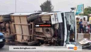 Bénin : Un Bus Transportant Les Fidèles D’une Église, Fait Un Grave Accident (Photo)