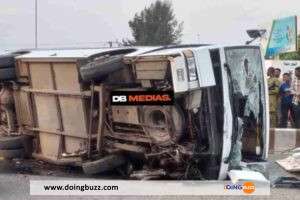 Bénin : un bus transportant les fidèles d’une église, fait un grave accident (photo)